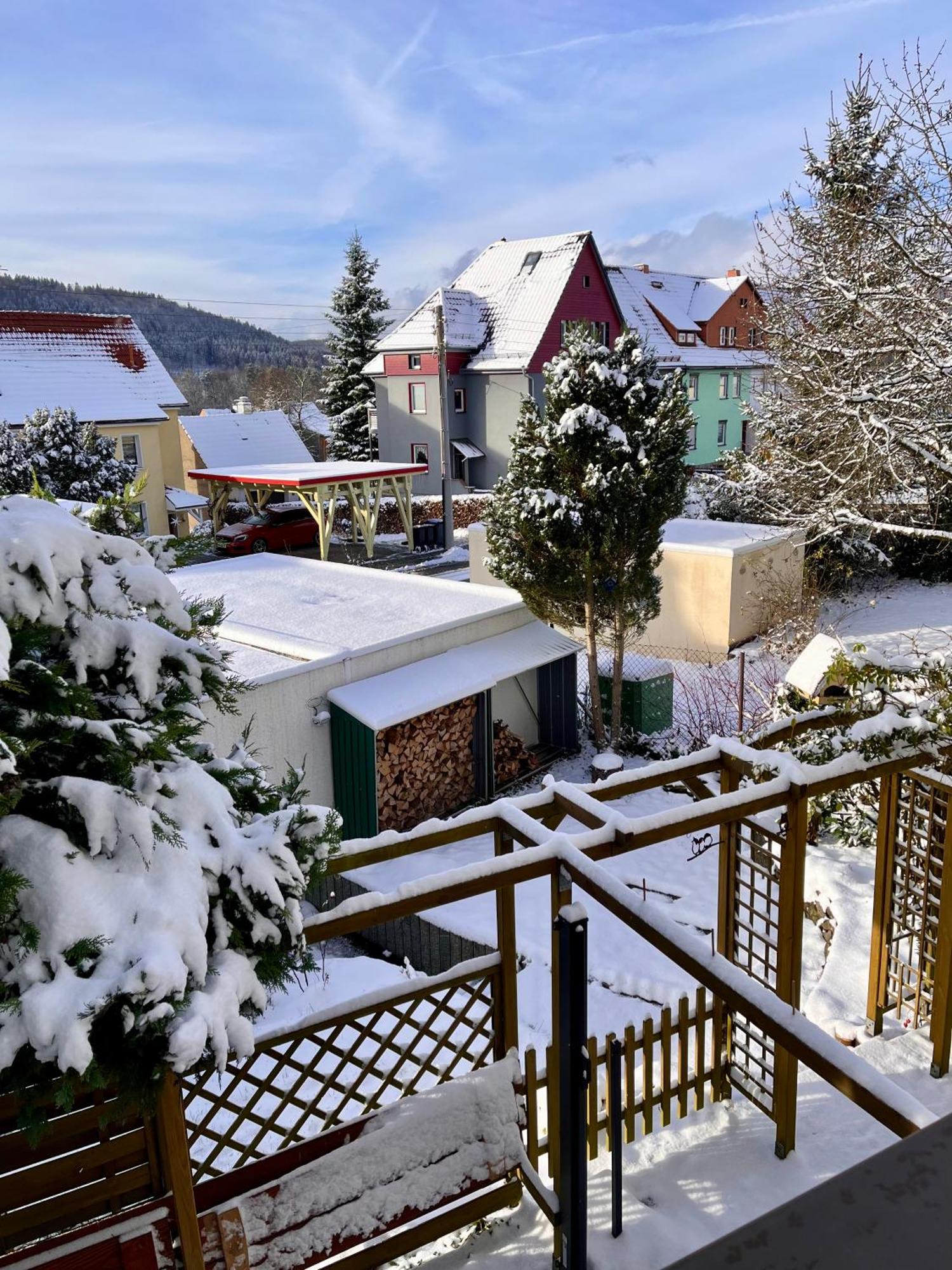 Apartament Regenbergblick Zella-Mehlis Zewnętrze zdjęcie